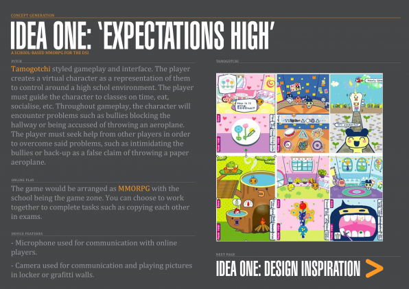 03 - Idea One Expectations High